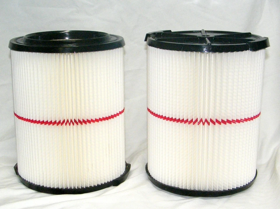 Filtro de uso general 38754 de repuesto para aspiradora Craftsman en seco húmedo, paquete de 2 Foto 2 de 4