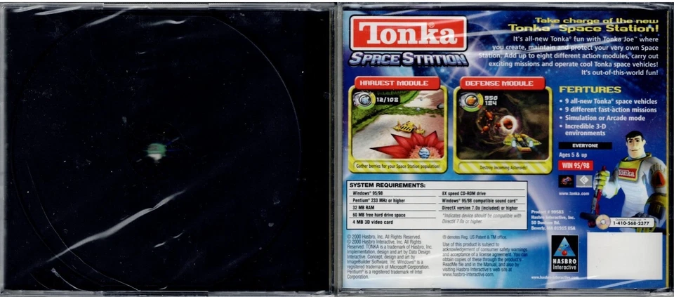 Pajama Sam No Need to Hide When Its Dark Outside & Tonka Space Station Pc New XP - Image 2 of 2