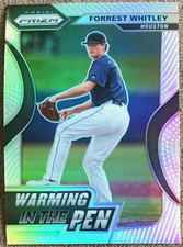 2020 Prizm Warming in the Pen Silver #WIP-2 Forrest Whitley Astros Holo Insert