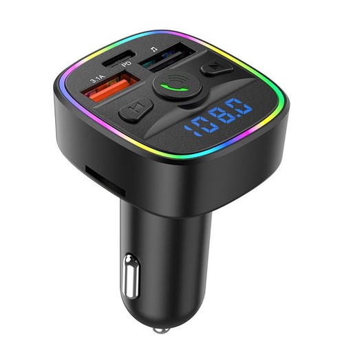 Wireless Car MP3 Player with FM Transmitter and Support for USB TF Cards - Zdjęcie 8 z 14