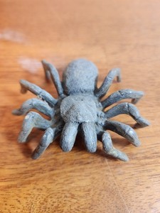 Vintage 1977 Vinegarroon Foundries Spider Belt Buckle Fine Pewter Tarantula USA