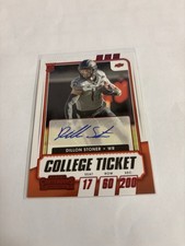 2021 Panini Contenders Draft Picks - College Ticket Autographs Dillon Stoner...