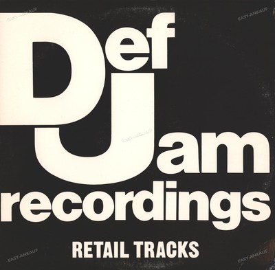 Various - Def Jam Recordings Retail Tracks LP (VG+/VG) .