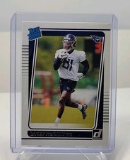 2021 Panini Donruss - Rated Rookie Racey McMath #316 (RC) Tennessee Titans NFL