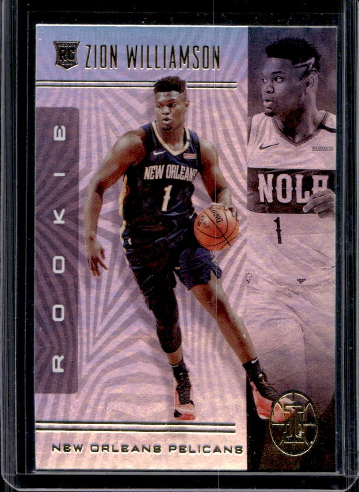 2019-20 Panini Illusions Zion Williamson Rookie RC #151 Pelicans