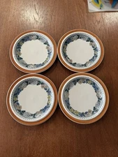 GOEBEL China BURGUND Salad Plates SETS OF FOUR More Items Available BEST