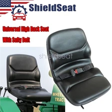 NEW For 580C 580D 580E 580L 580M Case Backhoe Skid Steer Loader Black Seat US