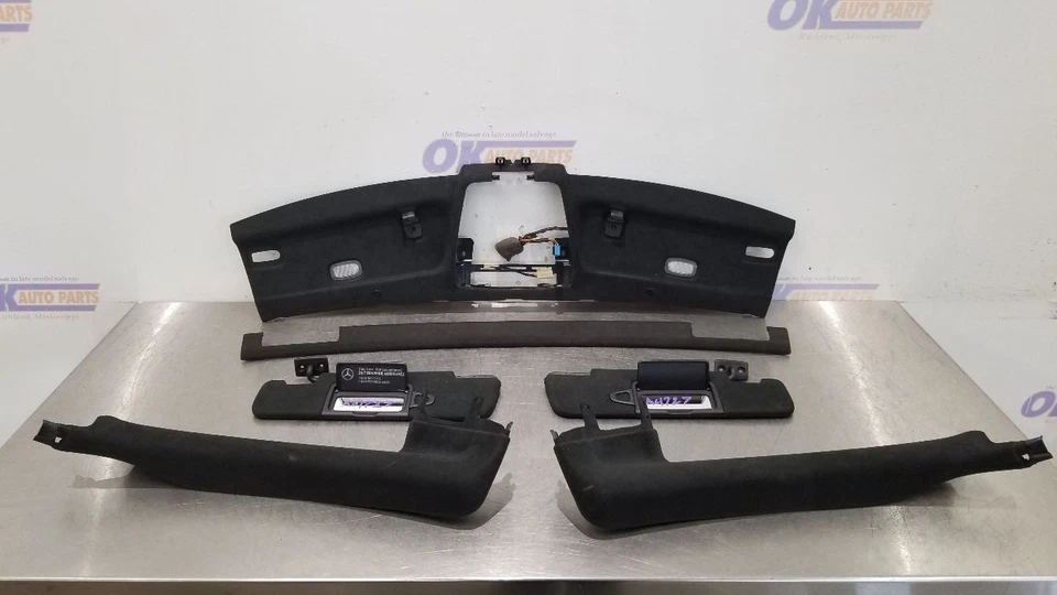 18 MERCEDES BENZ AMG GT 190 ROADSTER INTERIOR PILAR MOLDURA PARABRISAS CON VISERAS Foto 2 de 4