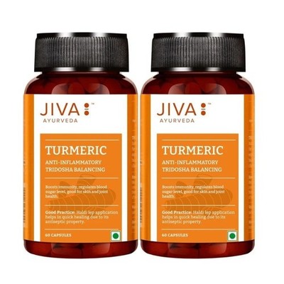 Turmeric Capsules | Boosts Immunity & Promotes Healthy Skin ( pack of 2)