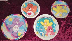 Care Bear Collectors Lot, plates, napkins, cups, hats, stationary, cards, + more