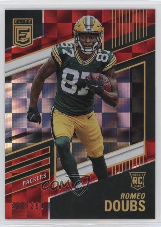 2022 Panini Donruss Elite Rookies Red 322/399 Romeo Doubs #164 o8g