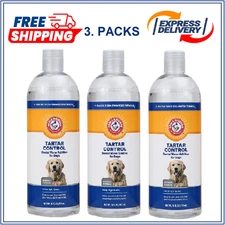 Arm & Hammer Dog Water Additive for Dental Care - Bad Breath 16 Fl Oz 3 PACKS