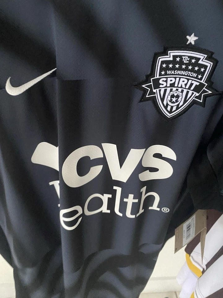 Camiseta Washington Spirit Rodman #2 XL - Nike Dri-FIT Stadium - Kit 2025 NWSL Foto 4 de 4
