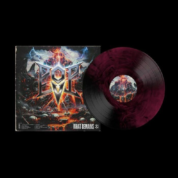 POP EVIL - What Remains - gatefold 180 gram translucent purple galaxy vinyl LP