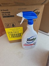 NEW Roundup 24 oz. Ready-to-Use Weed and Grass Killer Case Of 6