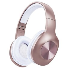 Wireless Headphones Foldable Headset w Mic Hands-free Earphones for Smart Phones
