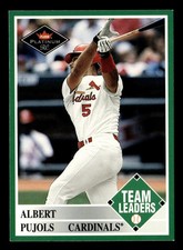2001 FLEER PLATINUM #435 ALBERT PUJOLS RC CARDINALS