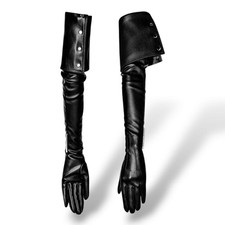 Women's Long Sleeve Opera Gloves with Over Elbow