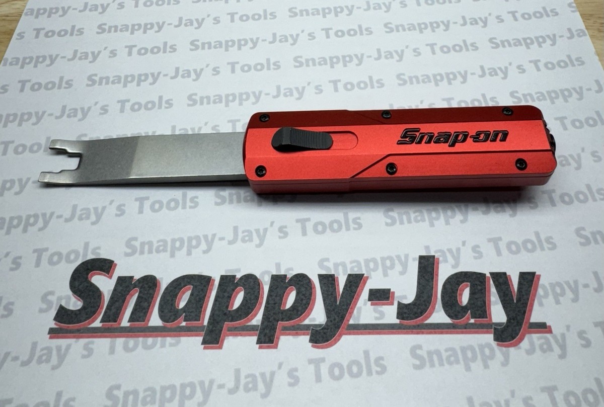 Snap-on Tools NEW RED Out The Front Retractable Clip Removal Tool