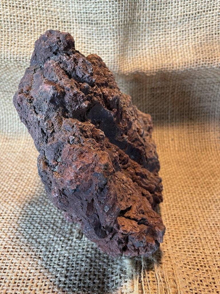 One Large, Red Lava Rock – Perfect for Terrariums, Aquariums, Succulents