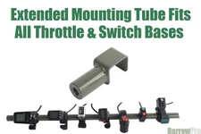 BarrowPro No Drill Fishing Barrow Conversion Throttle Mount for Carp Porter Nash