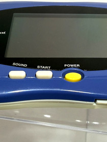 BANDAI WonderSwan Crystal Violet Purple Rare Handheld Game Console System Japan