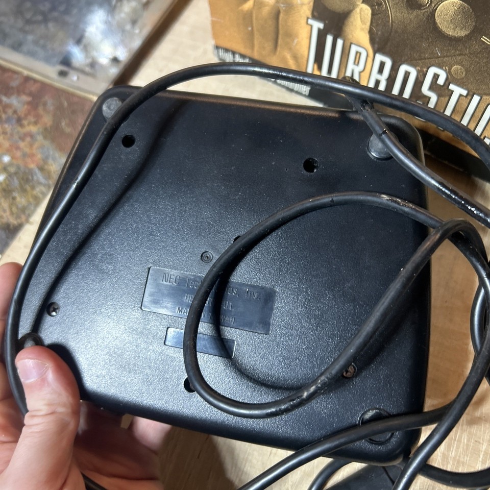 Console de jeu vintage NEC PC ENGINE COREGRAFX TURBOGRAFX-16 + cartouche TURBO OVERDRIVE - Consoles