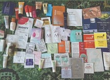 LOT OF 10 HIGH-END SKINCARE SAMPLES TRAVEL-SIZED  PACKETS RANDOM NO REPEATS NEW