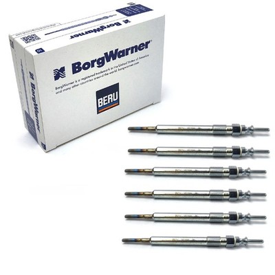 6x Original Borg Warner Glühkerze GN1000 für BMW 3er 4er 5er X3 X5 N57 25D 30D