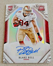 2015 Panini Crown Royale Rookie Auto #200 Blake Bell 49ers /299