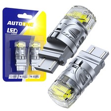 AUTO 3157 3156 3057 4157 LED Reverse Brake Turn Signal Light Bulb 6000K White Y
