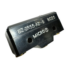 Micro Switch BZ-2R55-A2-S Basic Switch, 15A 125, 250 or 480VAC, 1/8HP 125VAC
