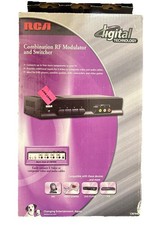 RCA CRF940 audio video switcher selector TV VHS Camcorder DVD Switch S-Video VCR