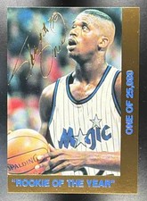 Shaquille O'Neal 1992 Sports Stars USA Rookie of the Year /25000 RC Magic