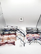 mixed lot of 20 Eyeglasses plastic metal