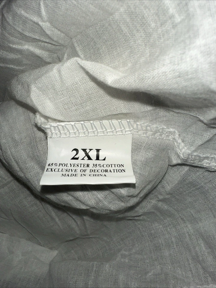 Vestido floral 3D blanco sin mangas Marie Nicole para niñas talla 2XL Foto 3 de 3