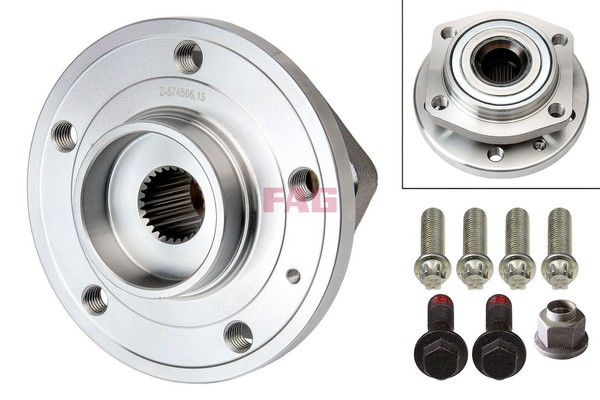 NEU - Schaeffler FAG 713660420 Radlagersatz FüR Volvo-image