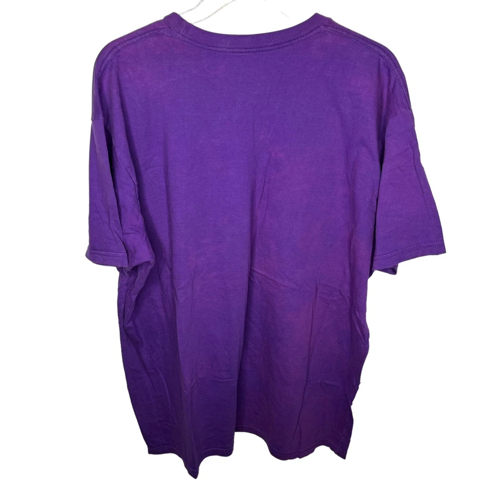 Camiseta Los Angeles Lakers XXL Majestic Select Púrpura Respect The Lake Show RARA Foto 2 de 4