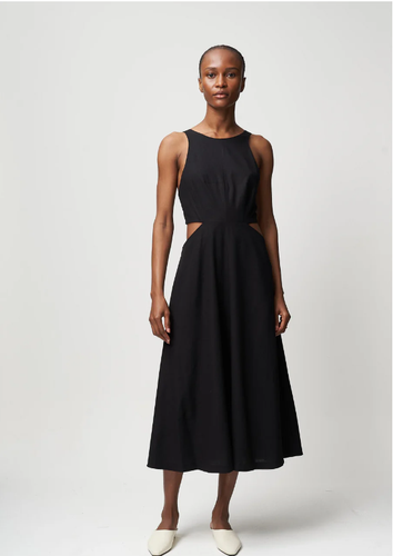 New: ANIIC Audrey Midi Dress Size UK6 EUR34 US2 RRP £195