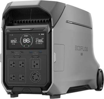 New EcoFlow 6000 Watt DELTA Pro 3 With Extra Battery Portable
