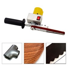 Handheld Electric Belt Sander Mini Grinder Small Machine With 10 Sanding Belts Handheld Electric Belt Sander Mini Grinder Small Machine With 10 Sanding Belts