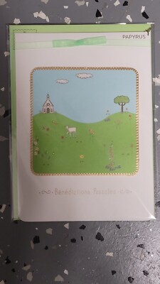 Papyrus Happy Easter in French Greeting Card - Brand New