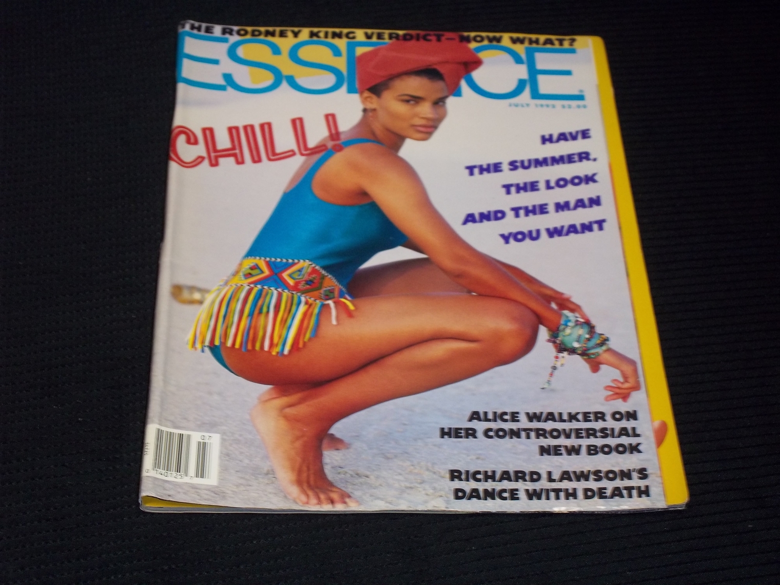 1992 July Essence Magazine Delilah Nelson Cover Vintage H 8640  
