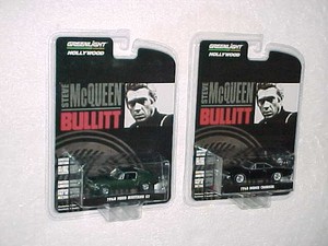 STEVE-MCQUEEN-BULLITT-1968-FORD-MUSTANG-GT-68-CHARGER-GREENLIGHT-COLLECTIBLES