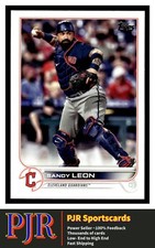 2022 Topps #353 Sandy Leon Cleveland Guardians