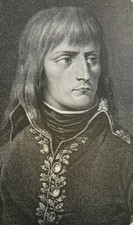 1895 Vintage Illustration Napoleon Bonaparte As A Young Man