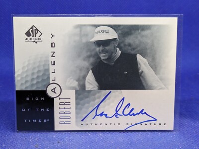 2001 SP Authentic Golf Sign of the Times AUTOGRAPH - COMPLETE YOUR