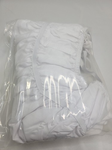 AYASW Ruffle Bed Skirt 16 inches Twin White Easy On - Picture 2 of 2