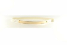 Obi Band Damen Slim Taille Gürtel Gold Platte Schwarz & Weiß Elastisch