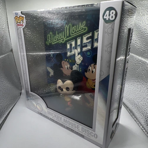 Funko Pop! Album Cover with Case: Disney - Mickey Mouse Disco #48 New Sealed